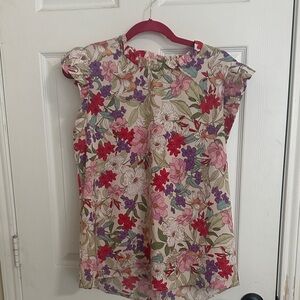 Floral Print Women's Blouse